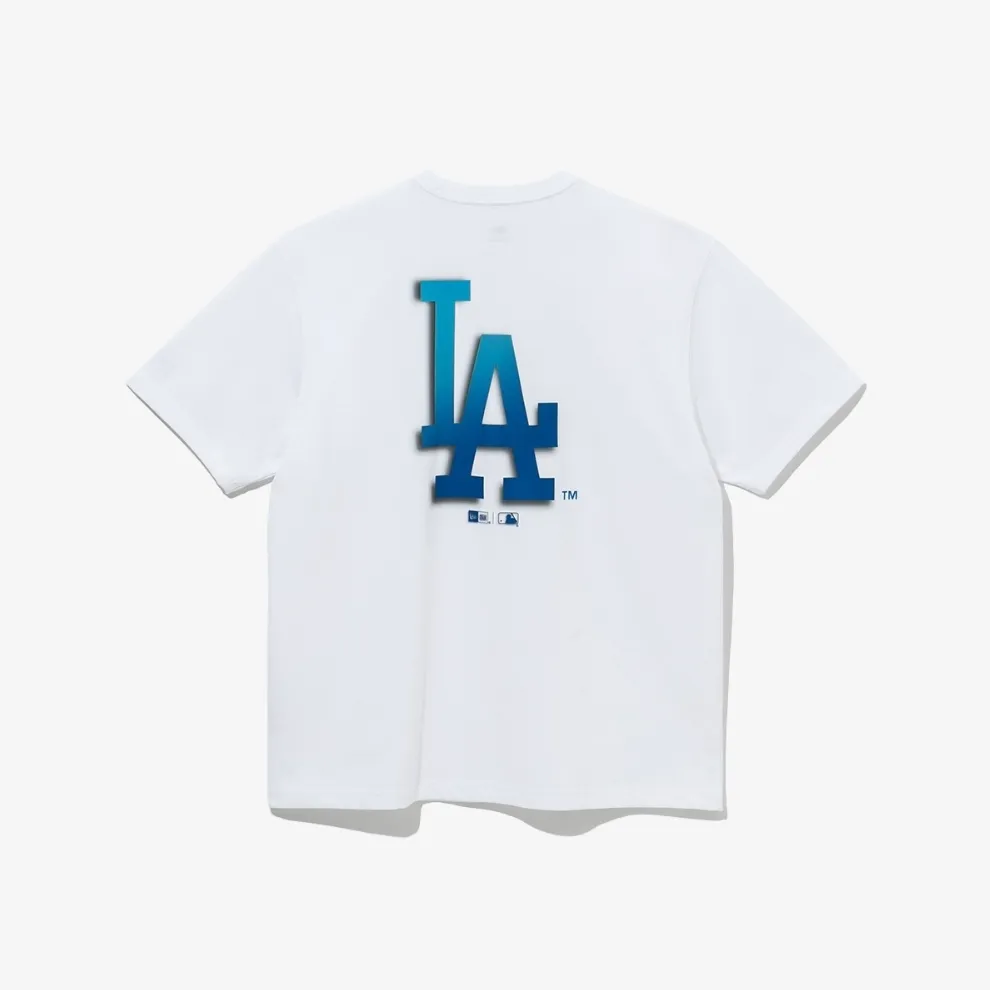 New Era  |Unisex Street Style Oversized Logo T-Shirts