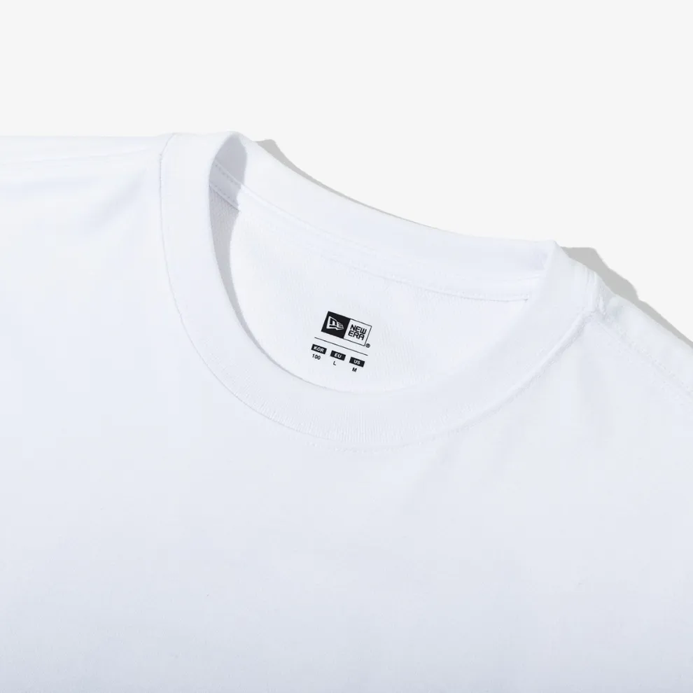 New Era  |Unisex Street Style Oversized Logo T-Shirts