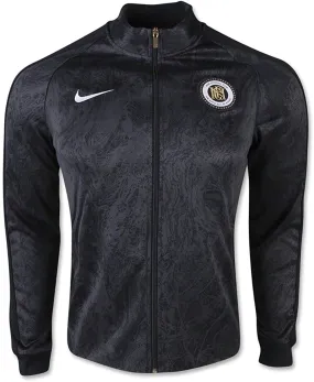 Nike [642424-010] FC N98 AOP GFX Tracking Jacket Apparel Apparel NIKEBLACK White Gold