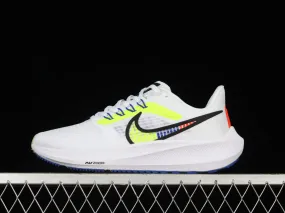 Nike Air Zoom Pegasus 39 White Yellow Navy Blue DX1627-100