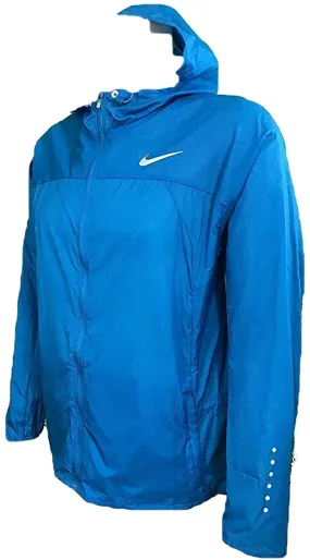 Nike Impossibly Light Hooded Running Jacket 457 Medium Blue