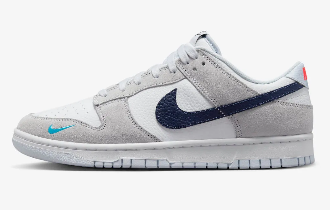 Nike SB Dunk Low Mini Swoosh Midnight Navy White FJ4227-001