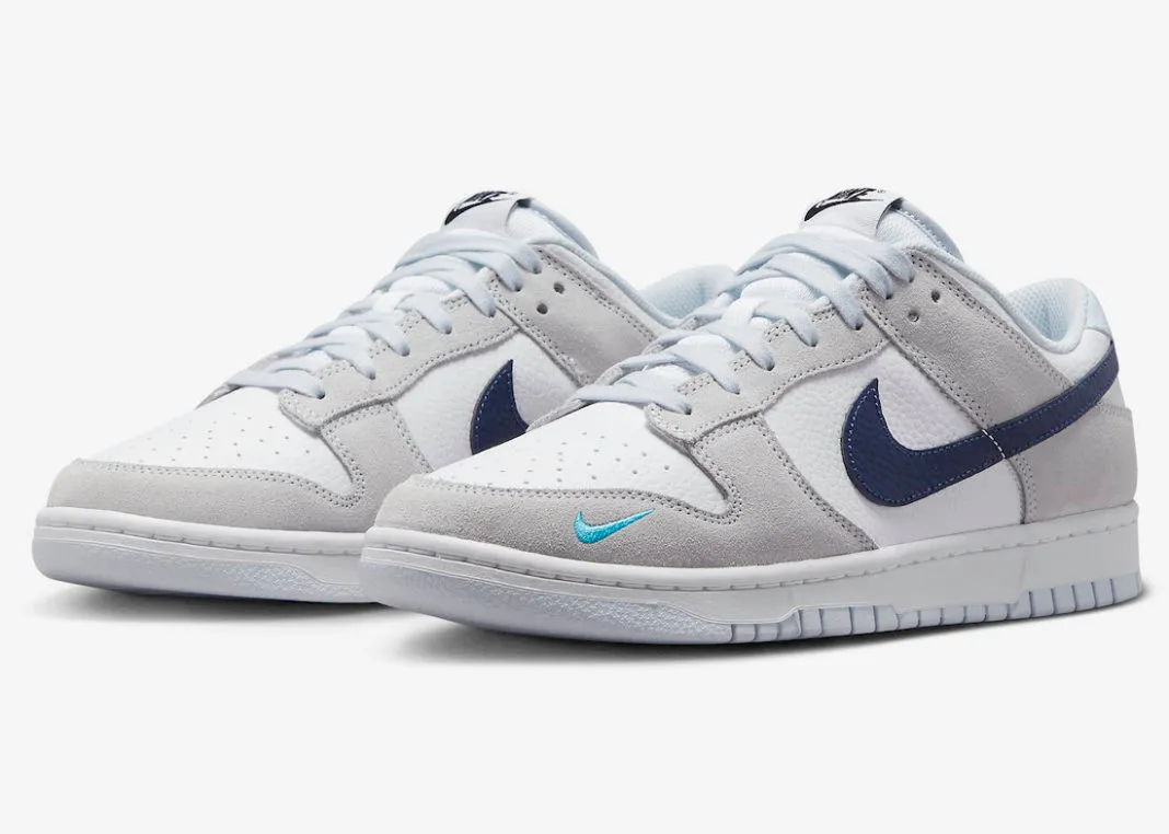 Nike SB Dunk Low Mini Swoosh Midnight Navy White FJ4227-001