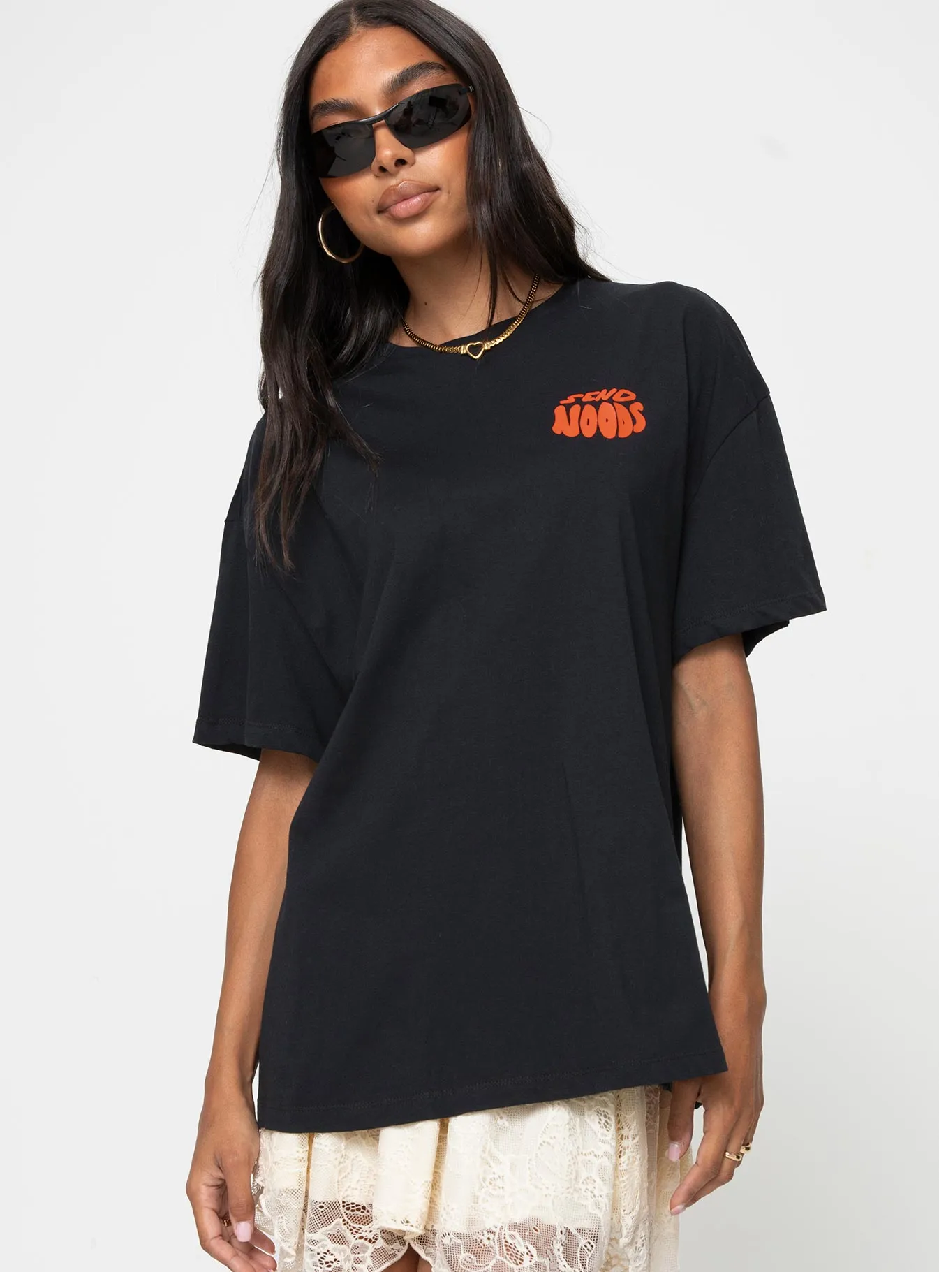 Noods Oversized Tee Black