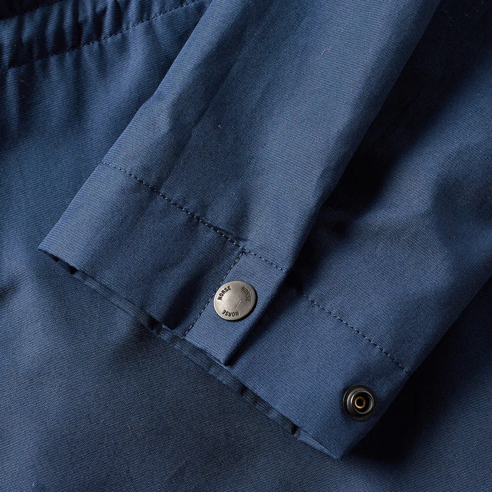 Norse Projects Frank Cotton Panama JacketNavy