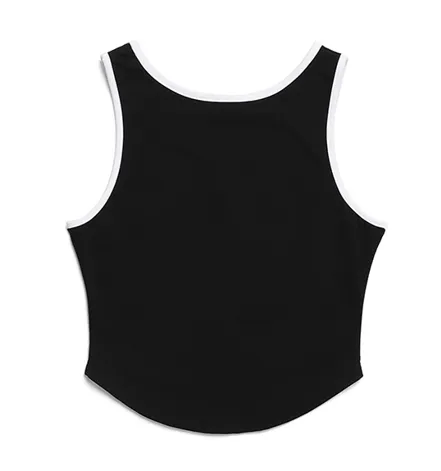 Odd Studio  |Sleeveless Street Style U-Neck Plain Cotton Logo