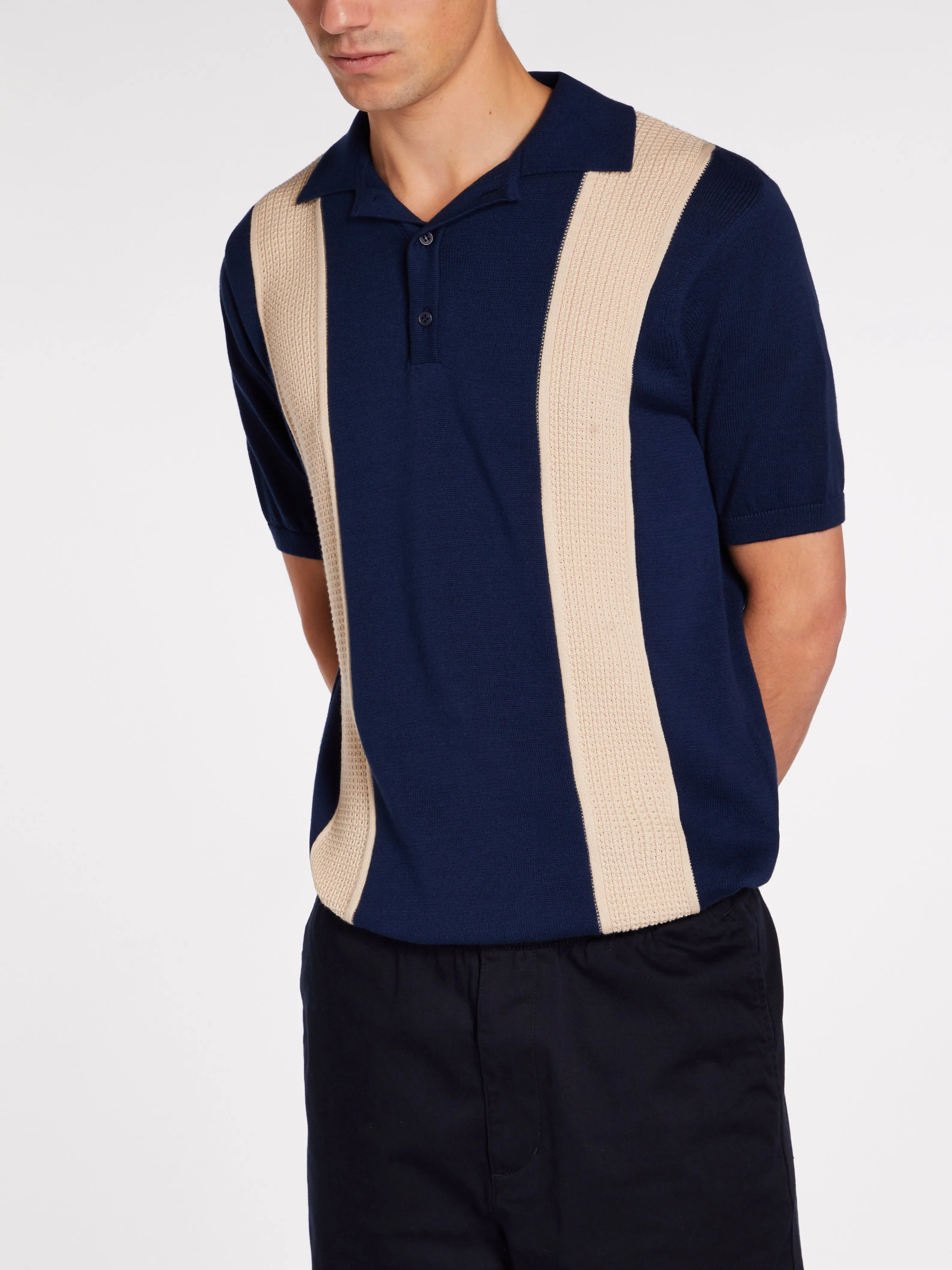 Original Polo - Navy/Cream