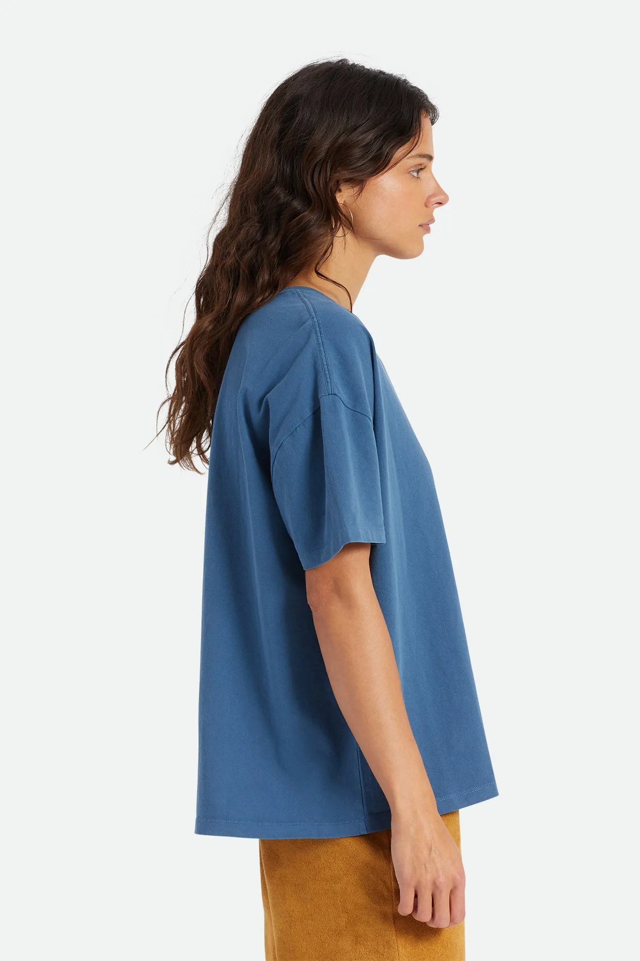 Oversized Boyfriend Tee - Joe Blue