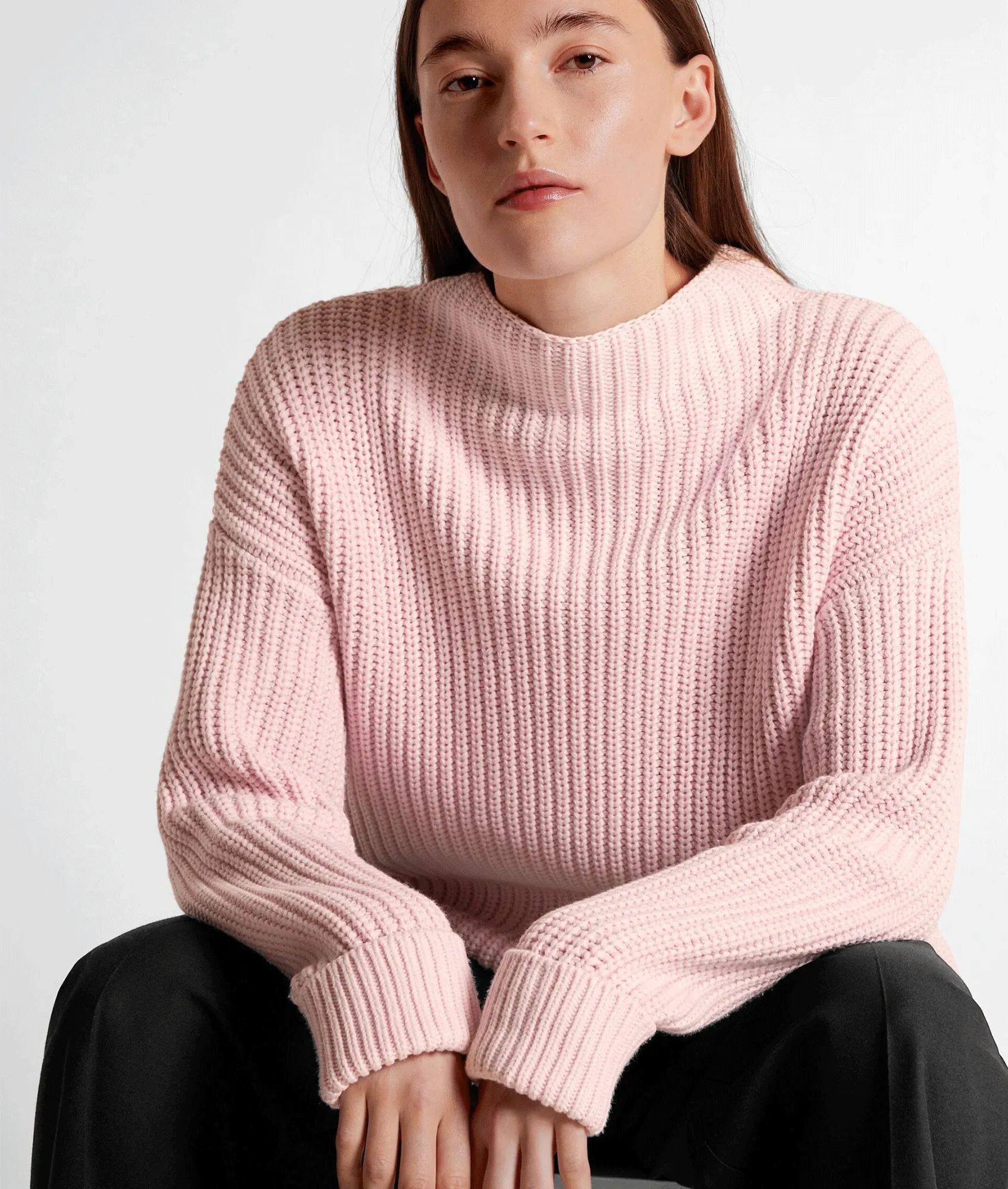 Oversized Jumper - Pink