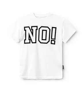 oversized no! t-shirt