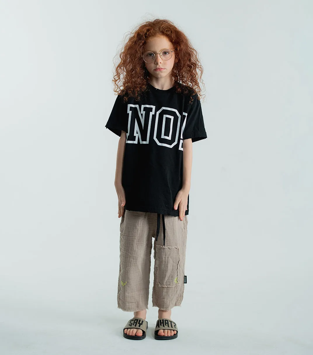 oversized no! t-shirt