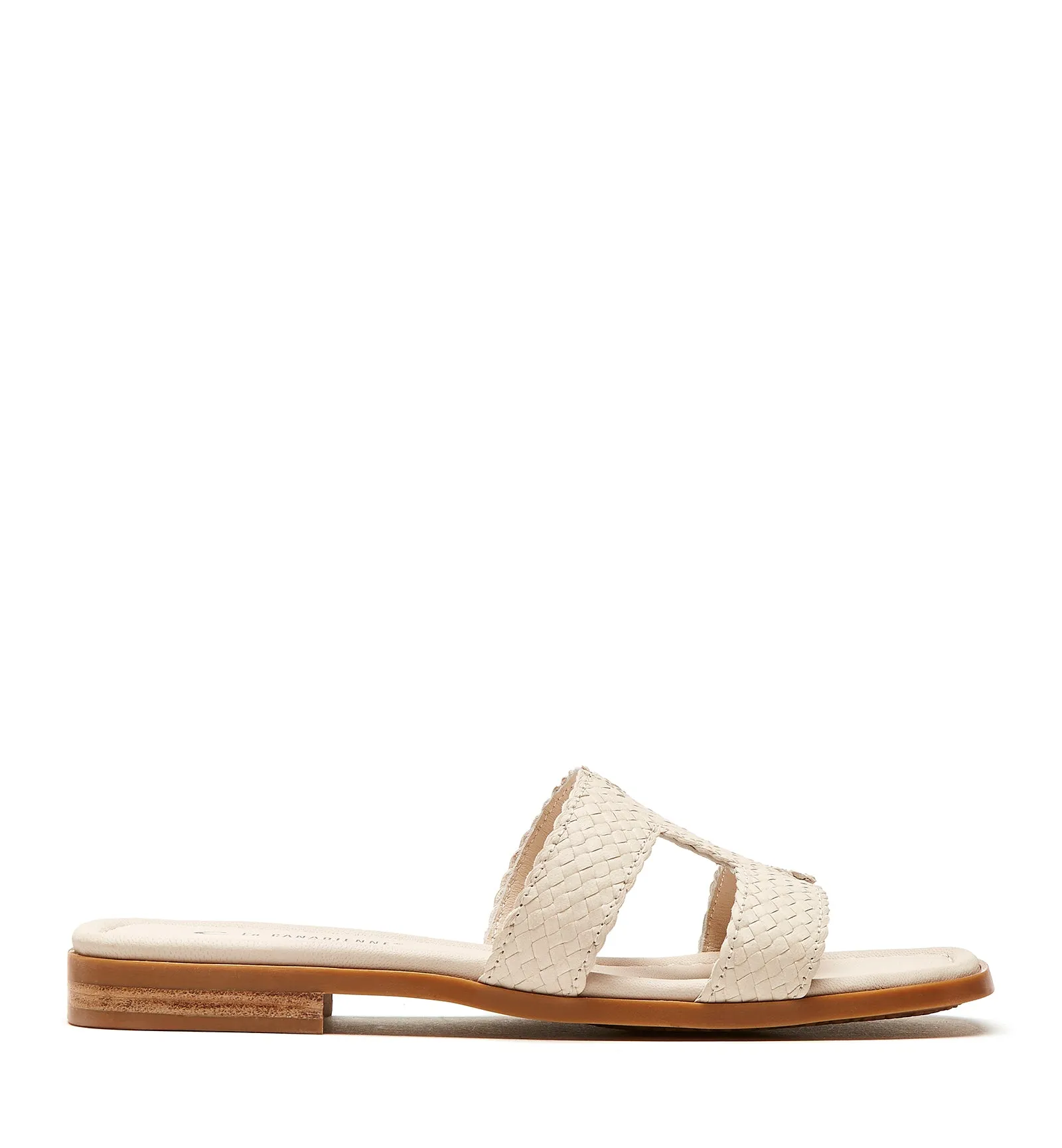 PAOLO WOVEN LEATHER SANDAL