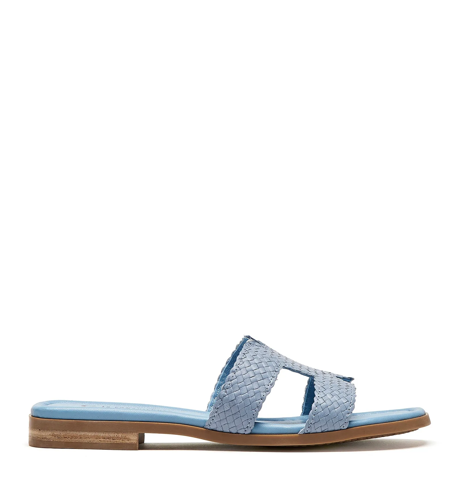 PAOLO WOVEN LEATHER SANDAL