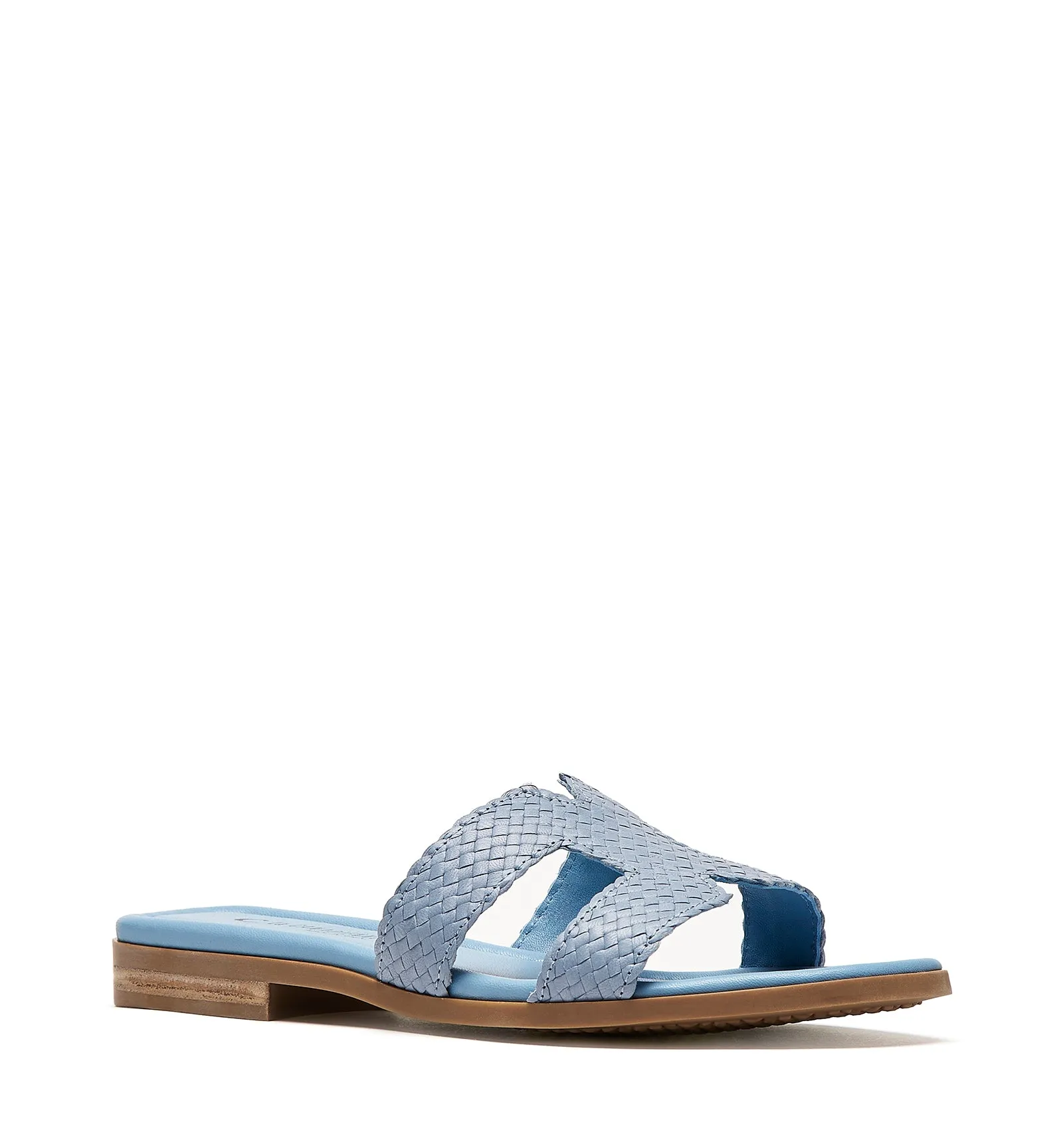 PAOLO WOVEN LEATHER SANDAL