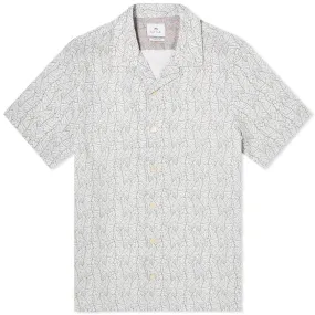 Paul Smith Palm Print Vacation ShirtWhite