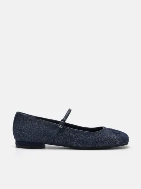 PEDRO Icon Leather Ballerina Flats