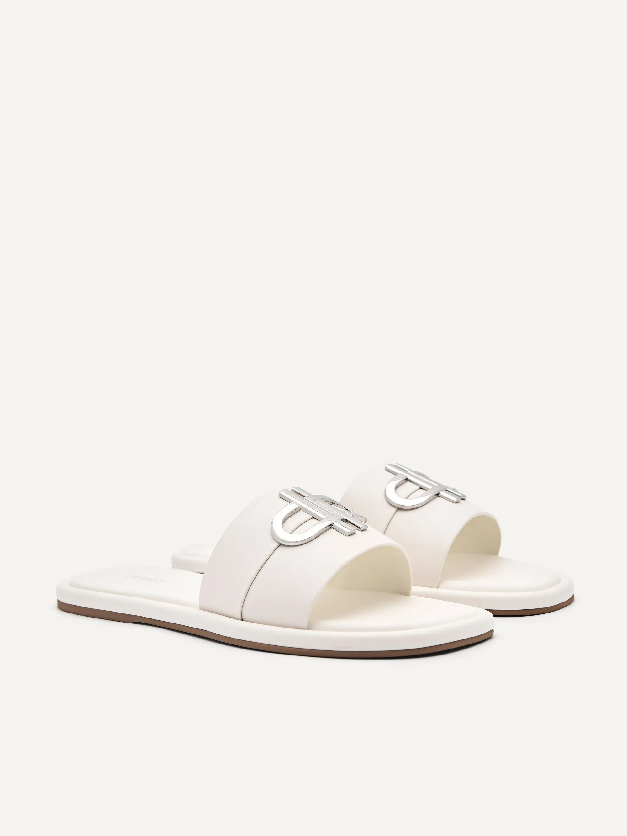 PEDRO Icon Leather Slide Sandals