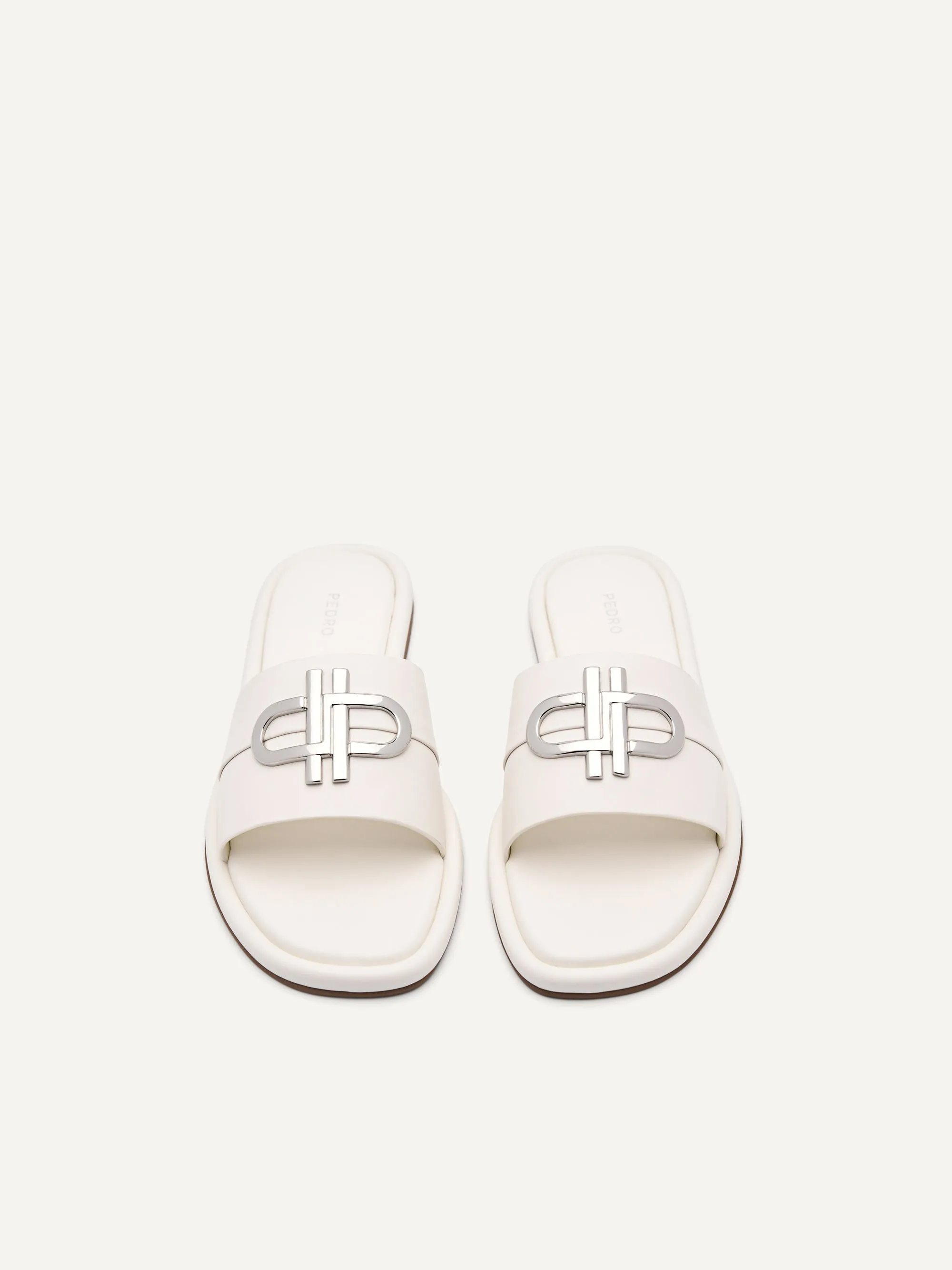 PEDRO Icon Leather Slide Sandals