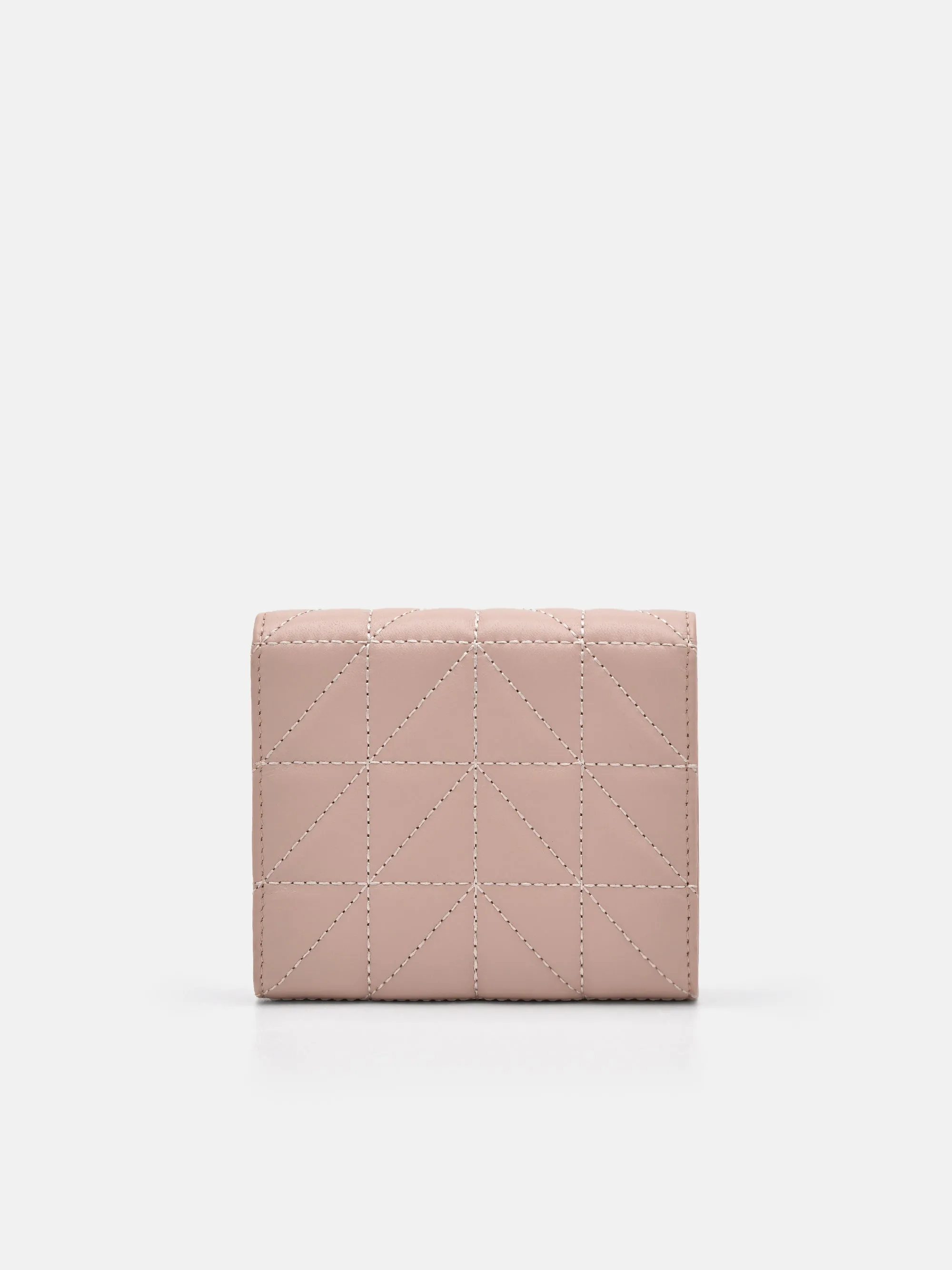 PEDRO Icon Leather Tri-Fold Wallet in Pixel