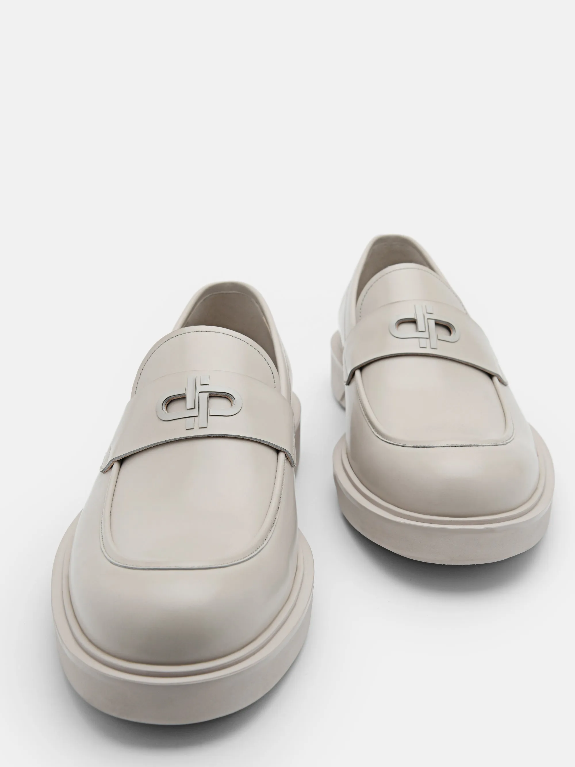 PEDRO Icon Loop Leather Penny Loafers