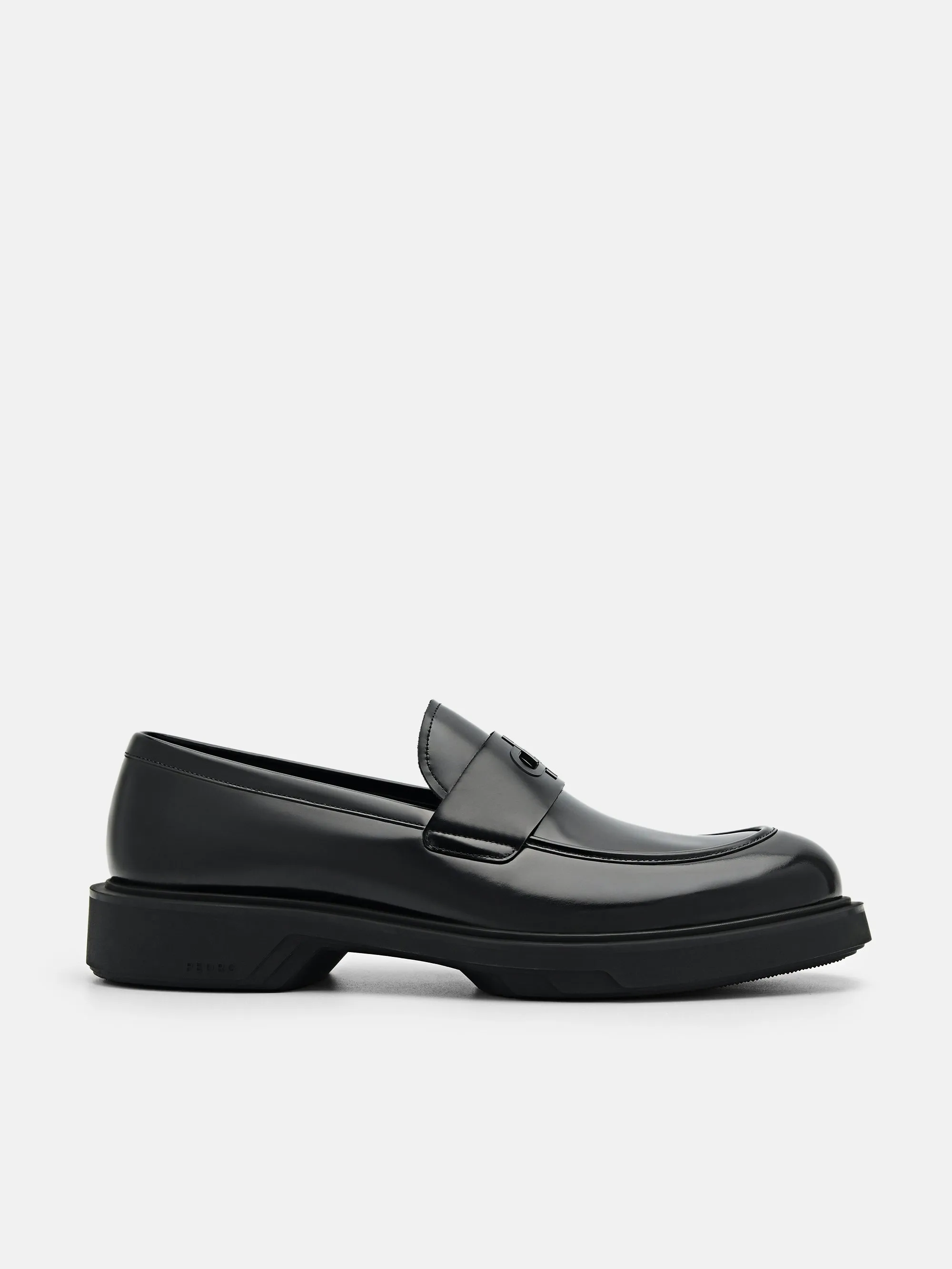 PEDRO Icon Loop Leather Penny Loafers