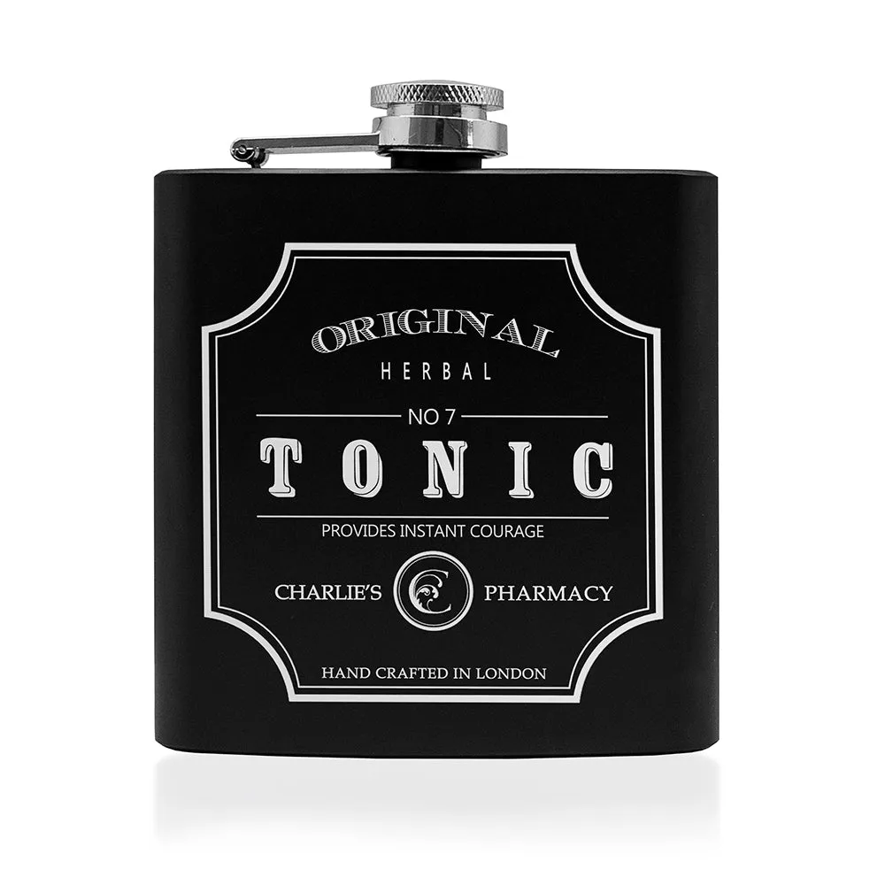 Personalised Tonic Vintage Hip Flask