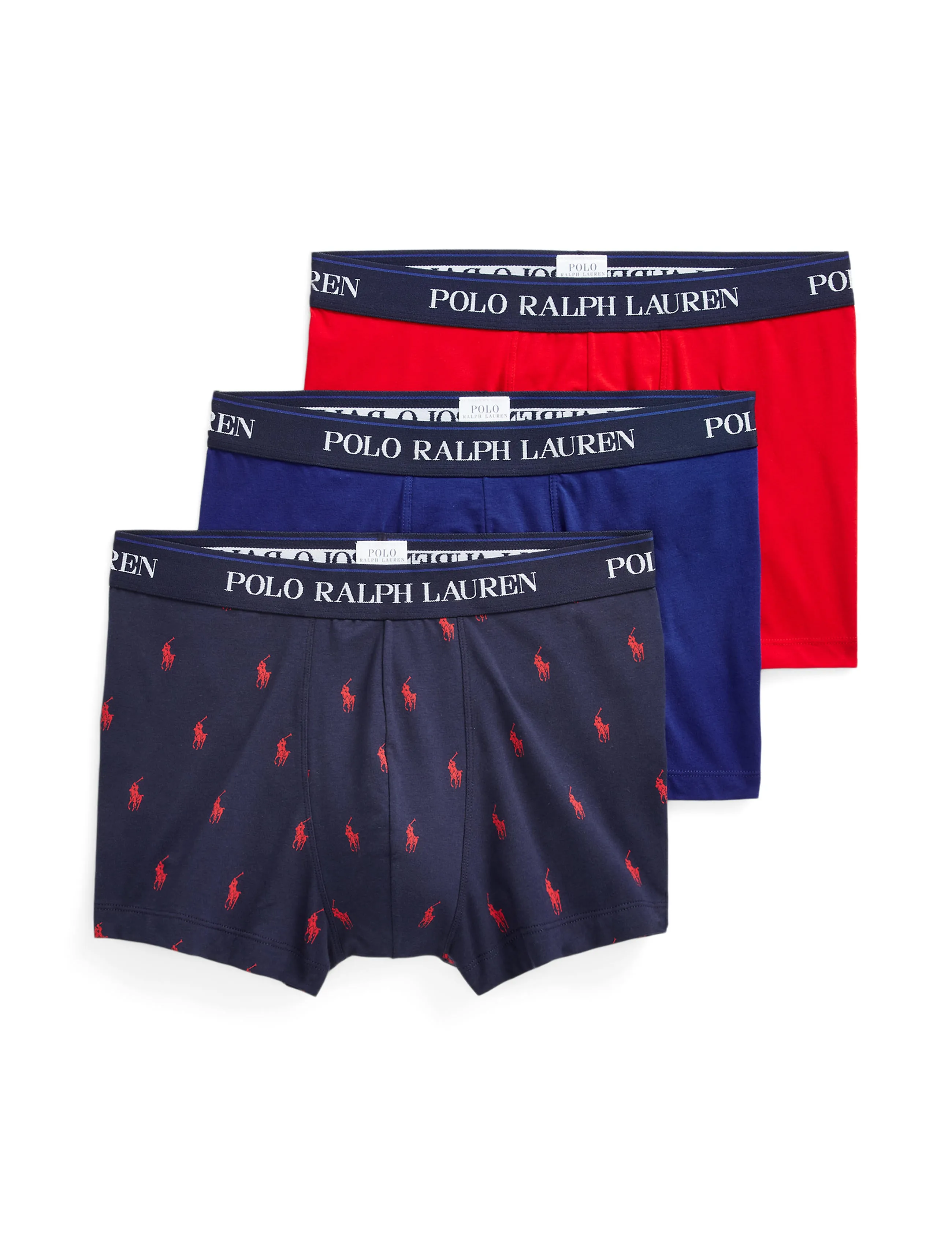 Polo Ralph Lauren Classic Trunk 3Pk Royal/Red