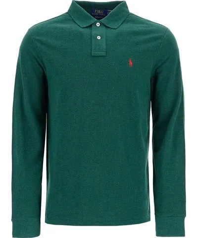 Polo Ralph Lauren custom slim fit long sleeve polo shirt