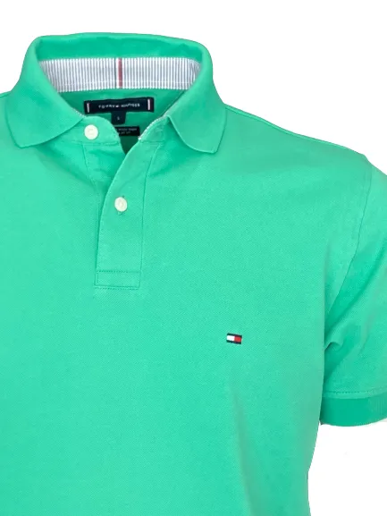 POLO UOMO VERDE ACQUA