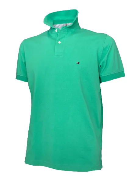 POLO UOMO VERDE ACQUA