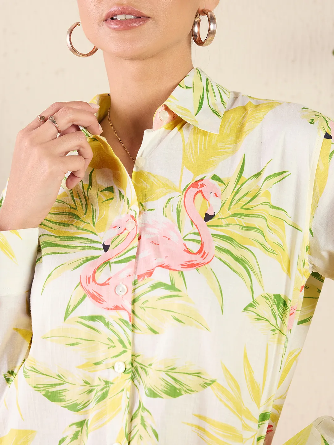 Printed Cotton Shirt