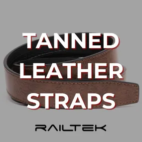 Railtek Tanned Leather Straps