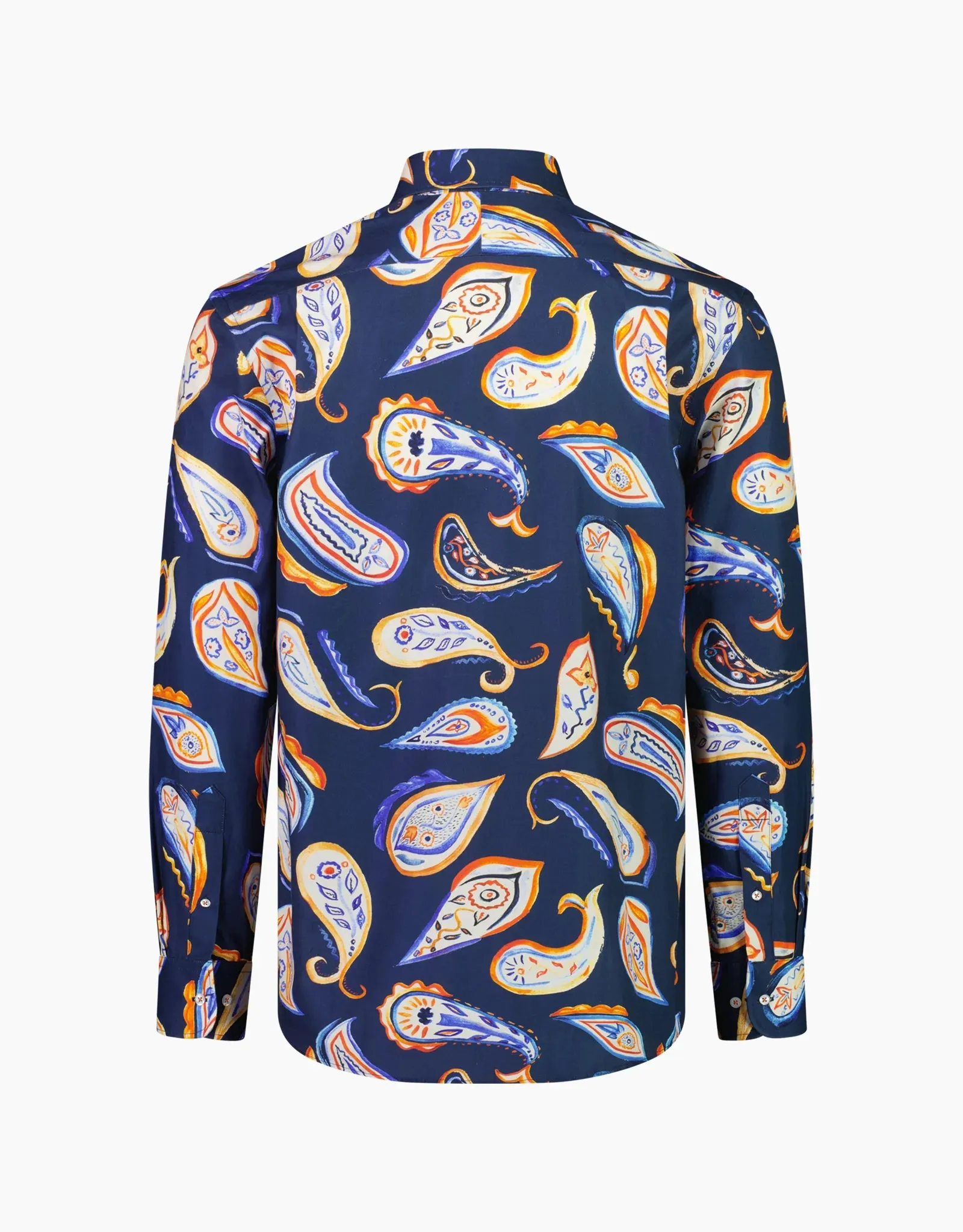 Rembrandt - Sinatra Shirt - Navy/Orange