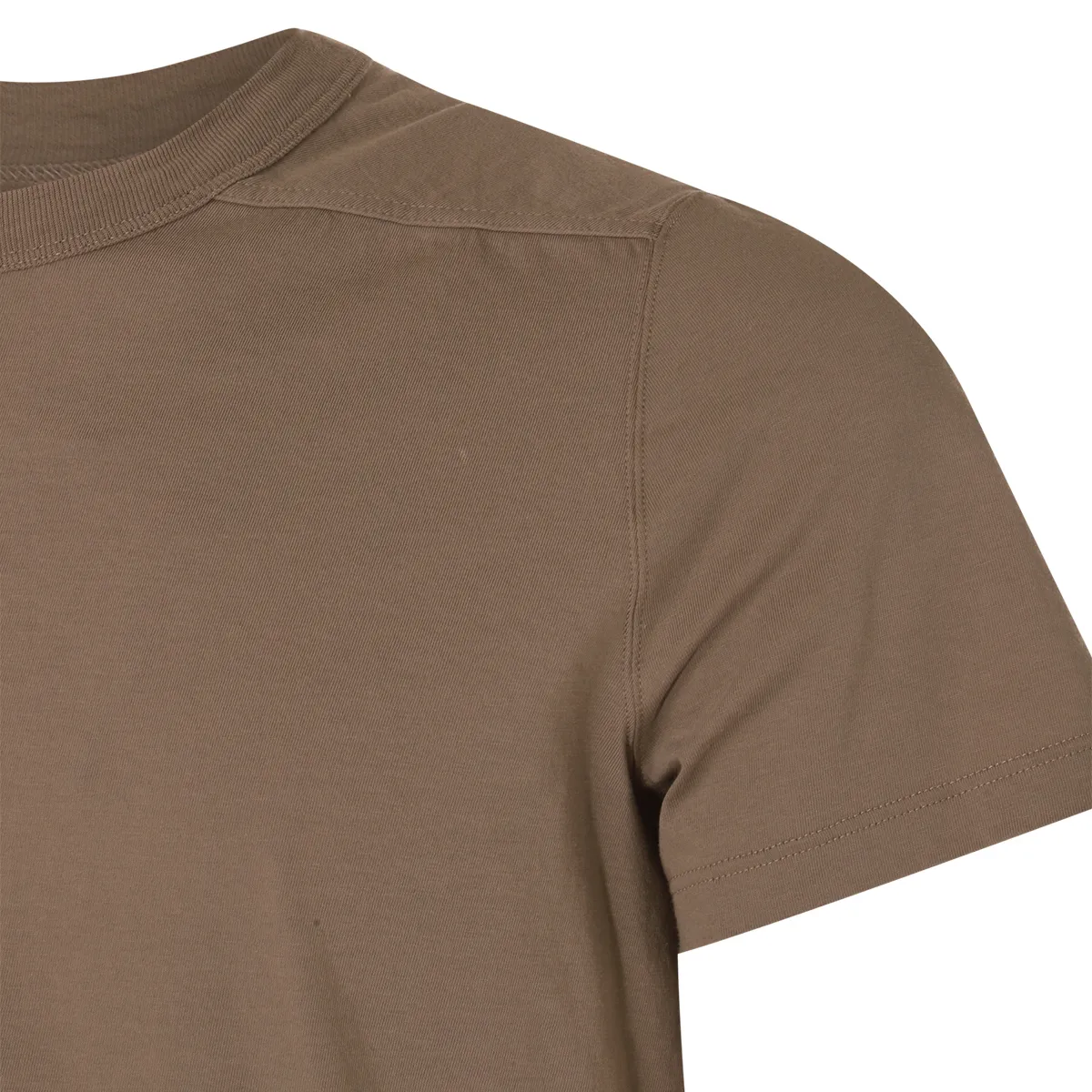 RICK OWENS  |Crew Neck Plain Cotton Short Sleeves Designers