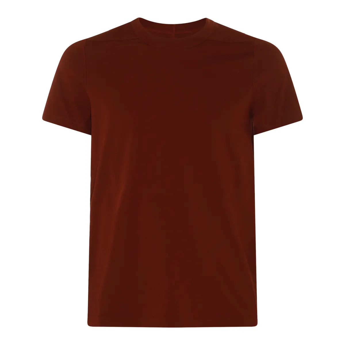 RICK OWENS  |Crew Neck Plain Cotton Short Sleeves Designers