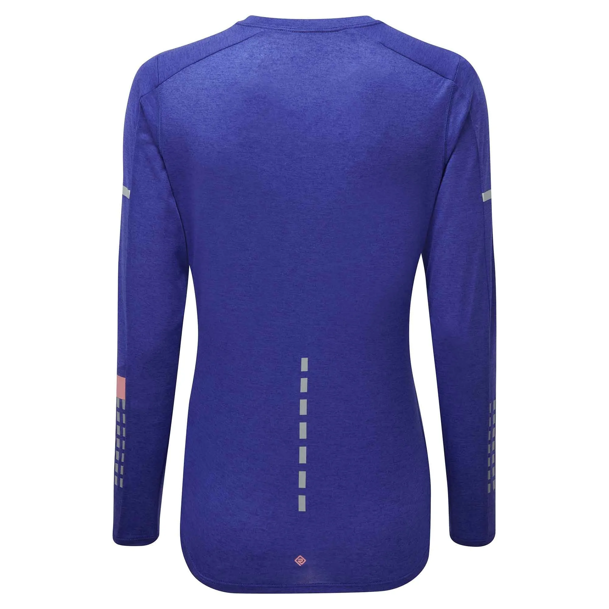 Ronhill  Tech Afterhours Women's L/S Running T-Shirt Indigo/Blush/Reflect