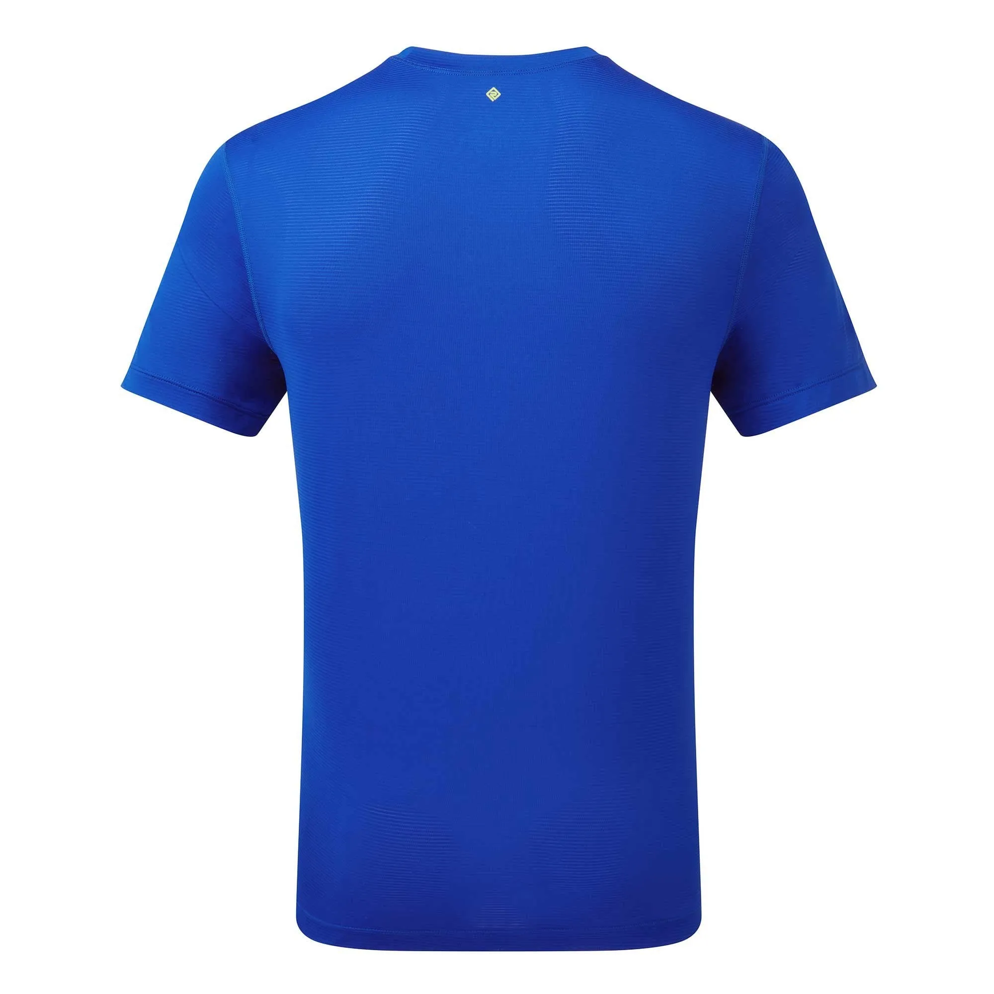 Ronhill  Tech Mens Running T-Shirt Azurite/Citrus