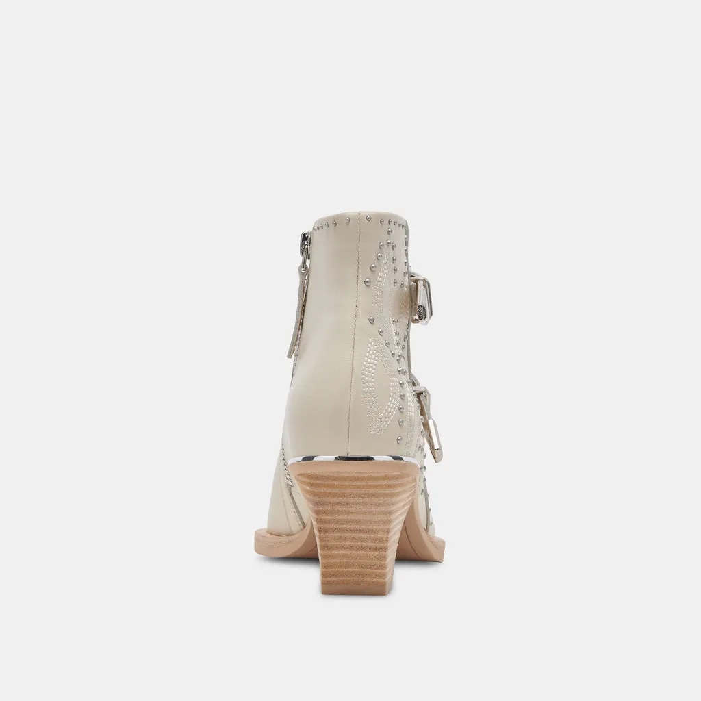 RONNIE BOOTIES IVORY LEATHER– Dolce Vita 6971241496642