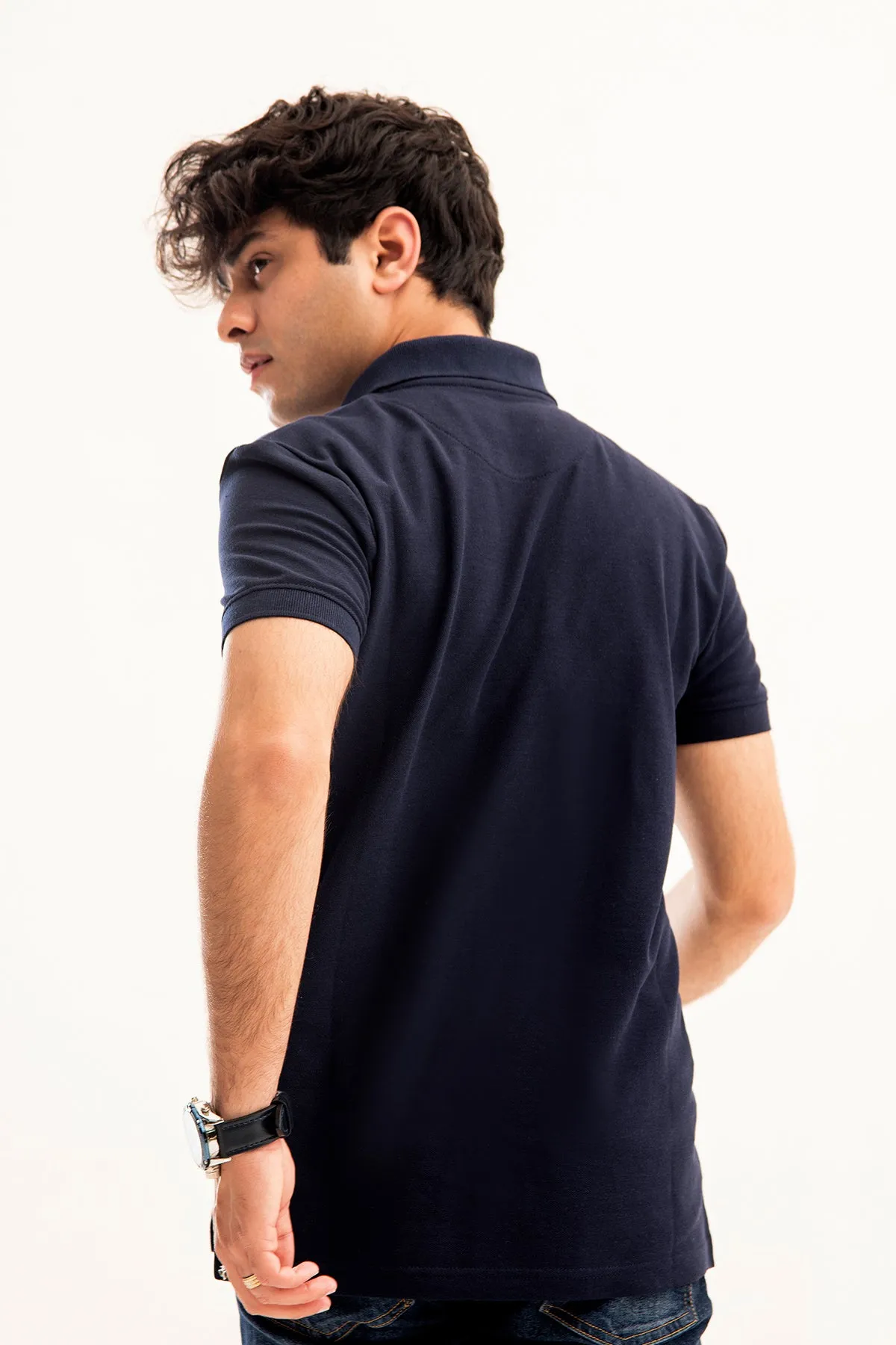 Royal Panelling Polo Shirt