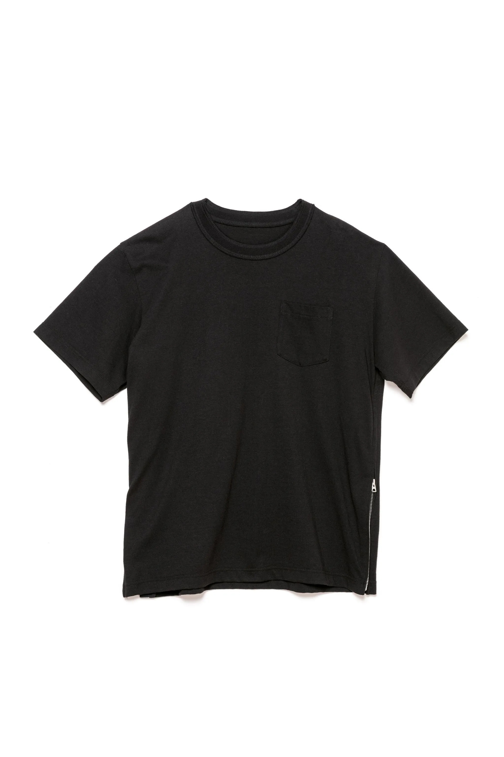 sacai  |Street Style Plain Cotton Short Sleeves Logo Designers