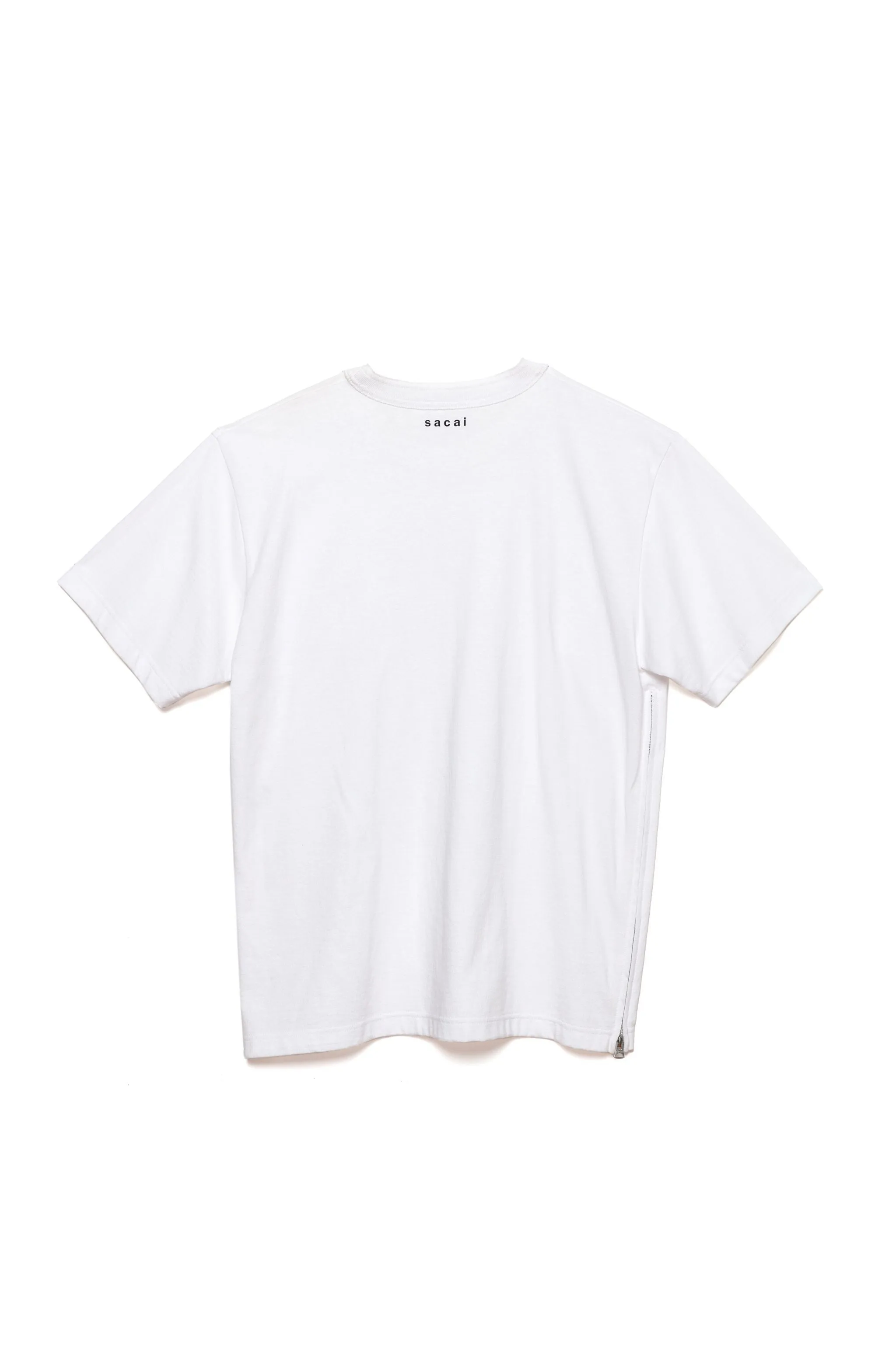 sacai  |Street Style Plain Cotton Short Sleeves Logo Designers