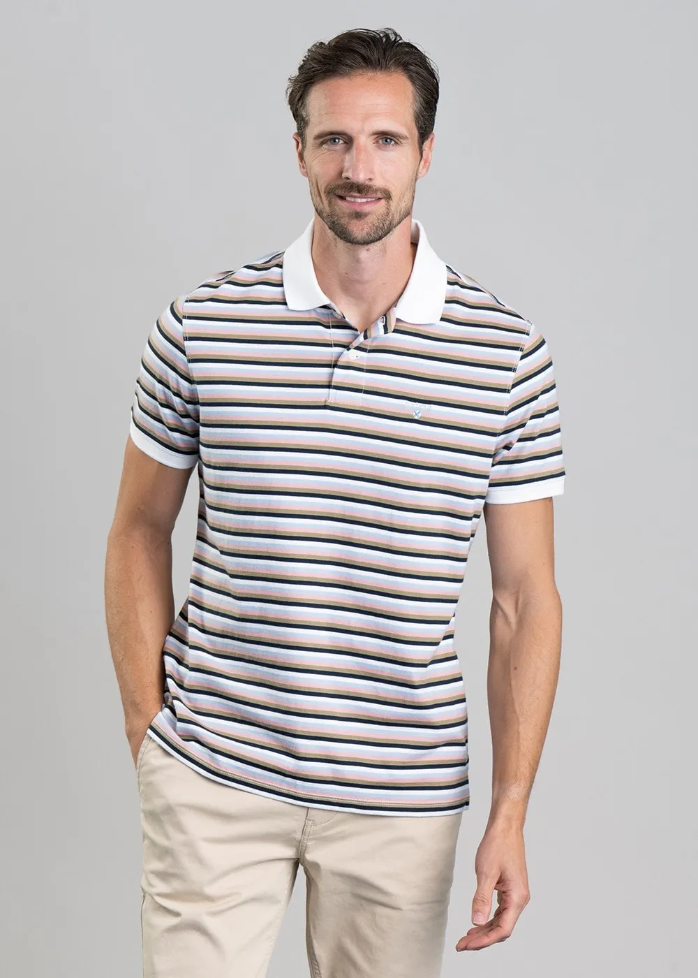 Sandown Striped Polo Shirt