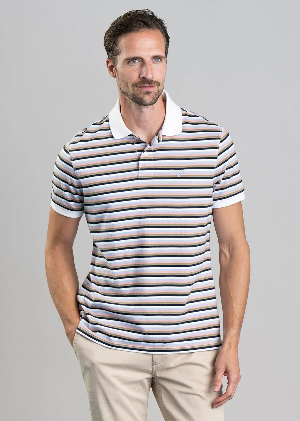 Sandown Striped Polo Shirt