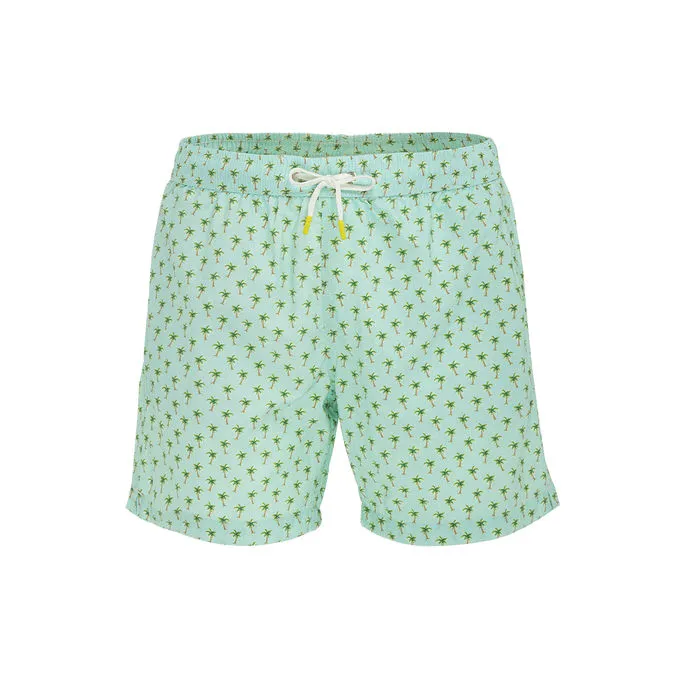 SEA BOXER WITH MICRO PRINT Man Green water