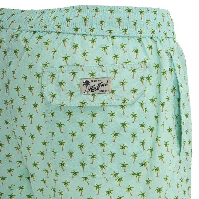 SEA BOXER WITH MICRO PRINT Man Green water