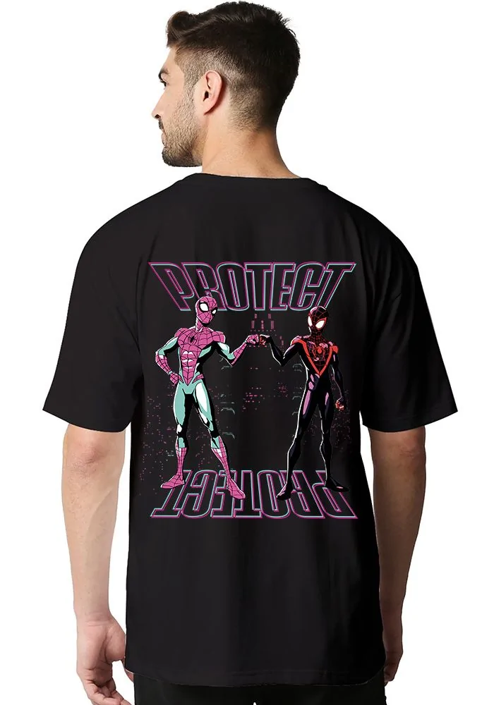 Spider Protect Oversized T-Shirt