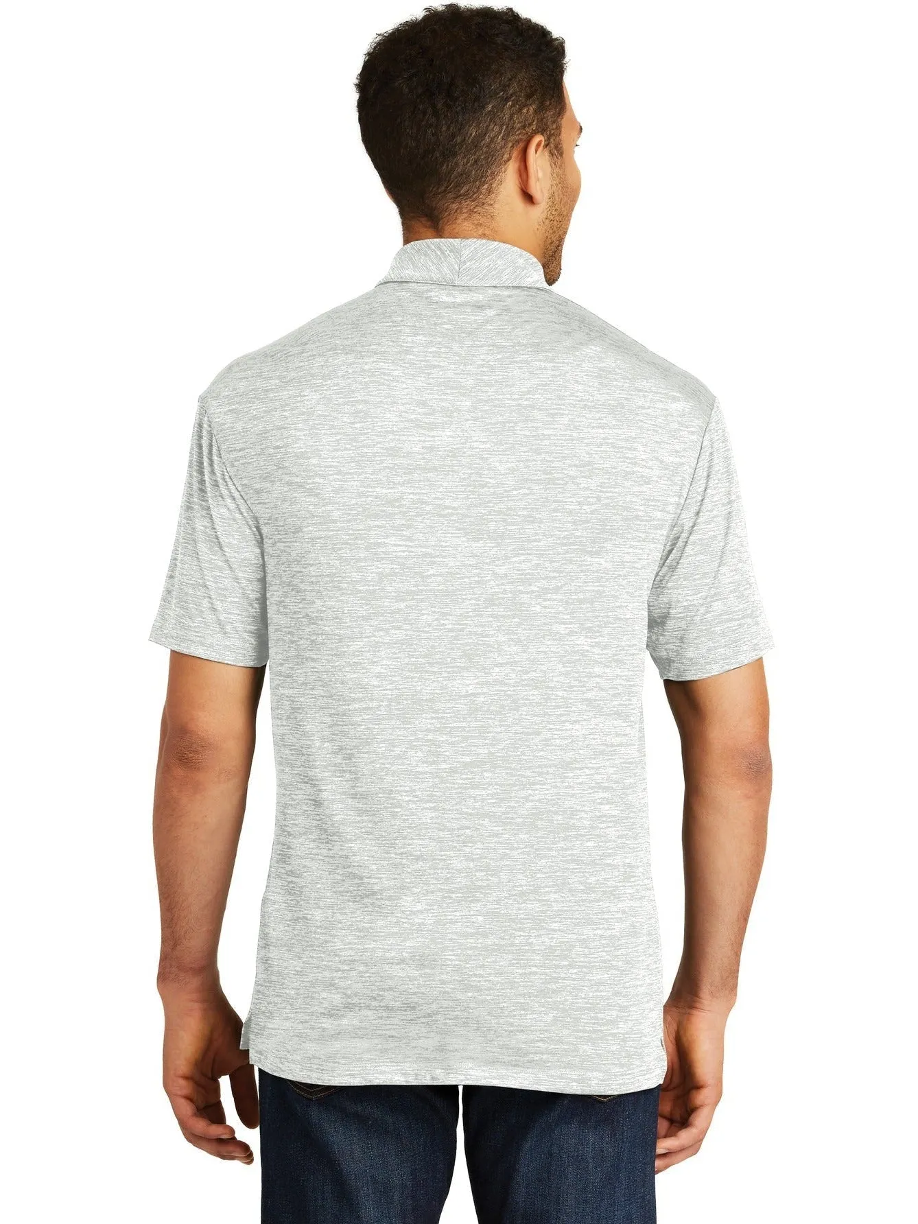 Sport-TekPosiChargeElectric Heather Polo