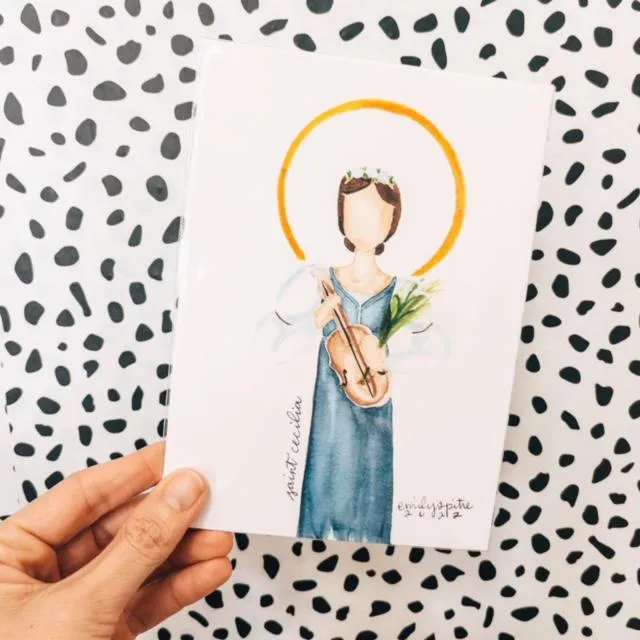 St. Cecilia Print