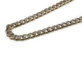 Stainless Steel Curb Chain Necklace Bracelet Set