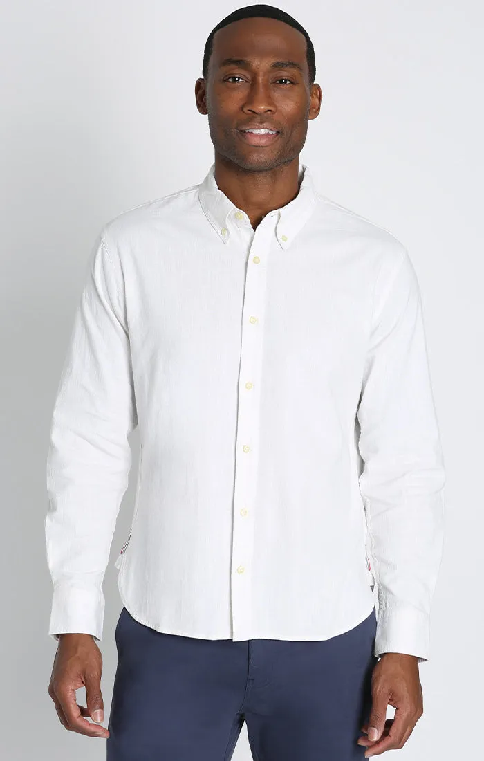 Stretch Chambray Long Sleeve Shirt